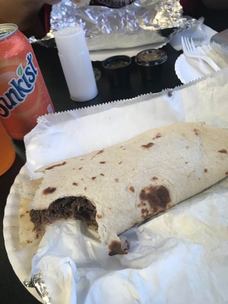 Bronco Burrito Barbacoa Burrito